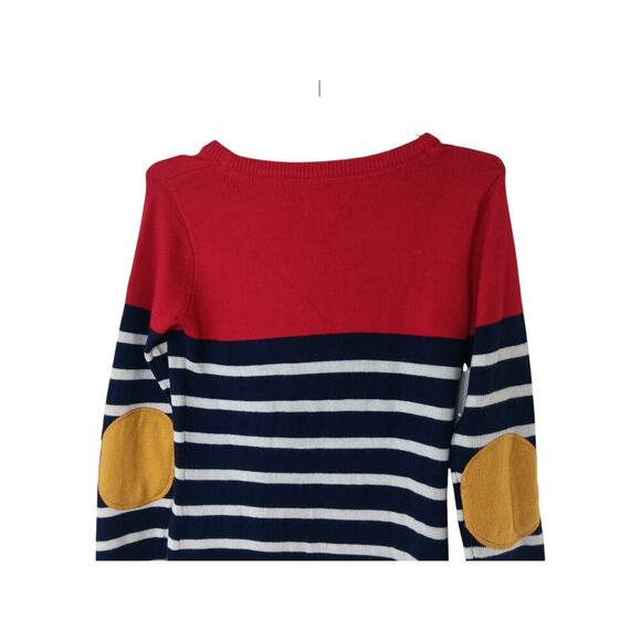 New with Tags Joules Knitwear Stripe Sweater Size 4 Red/Navy/White Angora Blend - Picture 5 of 14